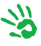 Green Handprint